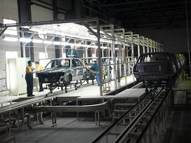 Taganrog Automobile Plant production line