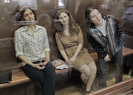 Pussy Riot members on trial