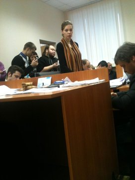Plaintiff's representative Daria Dedova
