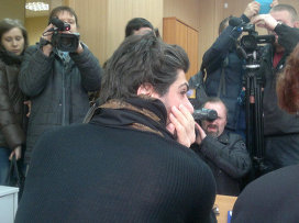 Nikolai Tsiskaridze's attacked by reporters