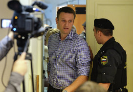 Alexei Navalny in the Leninsky District Court